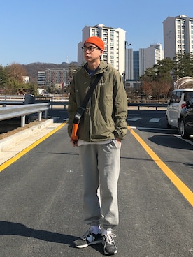 「COVERNAT」｜「アイテム（ジャケット/アウター）」を使った、covernatkrさん（メンズ・184cm）の春コーディネート