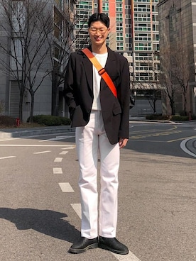 「COVERNAT」｜covernatkrさん（メンズ・185cm）の春コーディネート