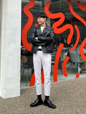「COVERNAT」｜covernatkrさん（メンズ・184cm）の春コーディネート