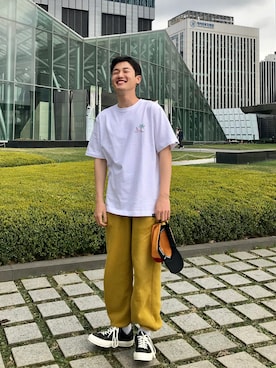 「COVERNAT」｜covernatkrさん（メンズ・182cm）の春コーディネート