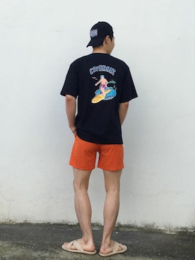「COVERNAT」｜covernatkrさん（メンズ・183cm）の夏コーディネート