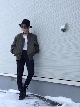 Satomi.Kさんの「＜Dr Martens（ドクター マーチン）＞101 6EYE ブーツ◆」を使ったコーディネート