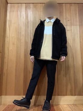 りくとさん(メンズ・165cm)の冬コーディネート