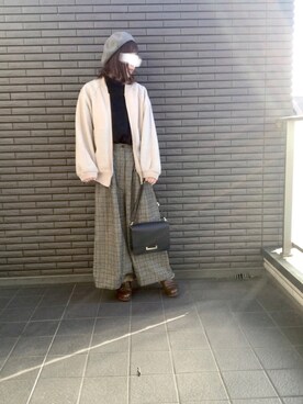 nenekokoさん（レディース・163cm）の冬コーディネート