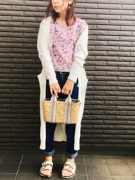 nenekokoさん（レディース・163cm）の春コーディネート