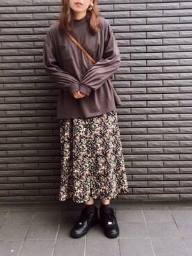 nenekokoさん（レディース・163cm）の秋コーディネート