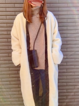 nenekokoさん（レディース・163cm）の冬コーディネート