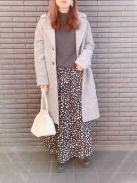 nenekokoさん（レディース・163cm）の冬コーディネート