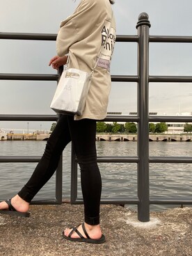 「tiptop」｜kahoさん（レディース・157cm）の夏コーディネート