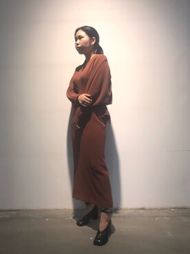 「mame（マメ）のアイテム（ワンピース/ドレス）」を使った、KIYOKAさん（レディース・151cm）の夏コーディネート