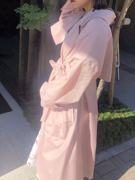 「mame（マメ）のアイテム（ジャケット/アウター）」を使った、KIYOKAさん（レディース・151cm）の冬コーディネート