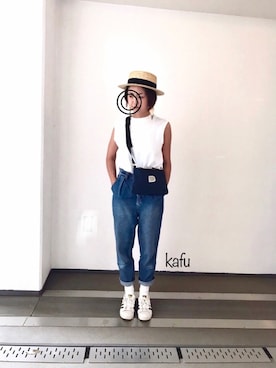kafuさん（レディース・156cm）の夏コーディネート