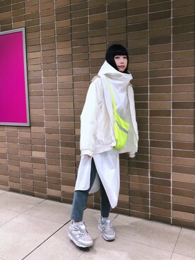 「hatra（ハトラ）のアイテム」を使った、TA2YUKIさん（レディース・153cm）の秋コーディネート