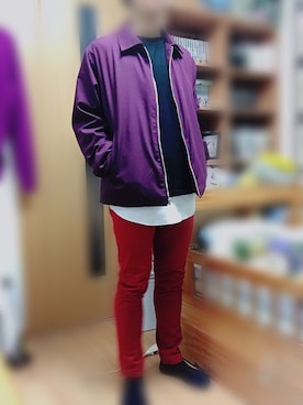 くるみ割り人形さん（メンズ・172cm）の冬コーディネート