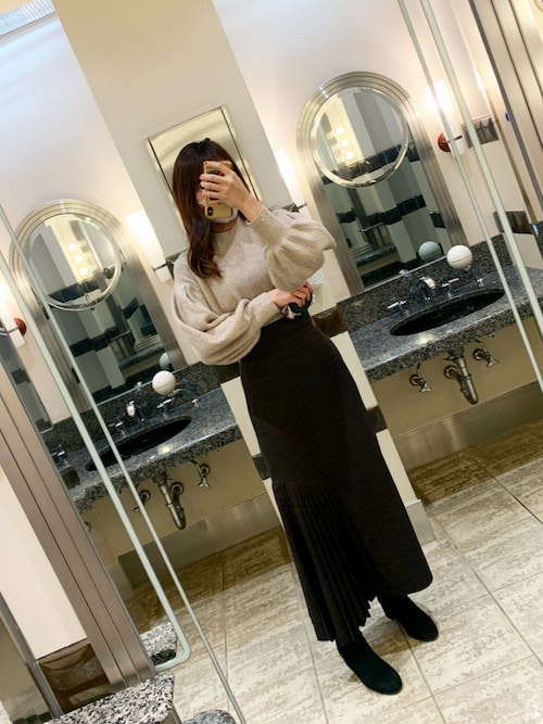 MIY�bSNIDEL�̃X�J�[�g���g�����R�[�f�B�l�[�g - WEAR