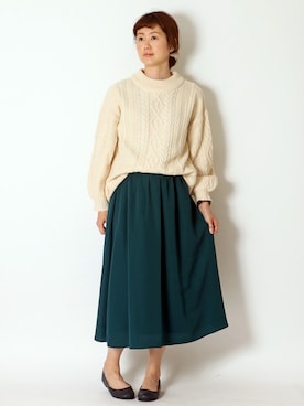 sakuさん（レディース・164cm）の冬コーディネート