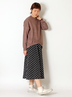 sakuさん（レディース・164cm）の冬コーディネート