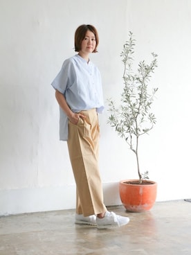 「LBC（エルビーシー）のアイテム」を使った、sakuさん（レディース・164cm）の夏コーディネート