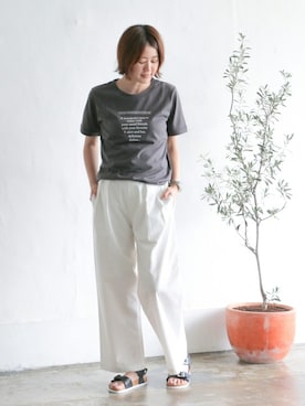 sakuさん（レディース・164cm）の夏コーディネート