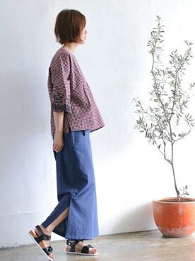 sakuさん（レディース・164cm）の夏コーディネート