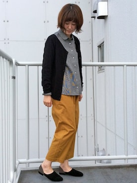 「LBC（エルビーシー）のアイテム」を使った、sakuさん（レディース・164cm）の秋コーディネート