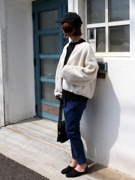 「LBC（エルビーシー）のアイテム（ジャケット/アウター）」を使った、sakuさん（レディース・164cm）の秋コーディネート