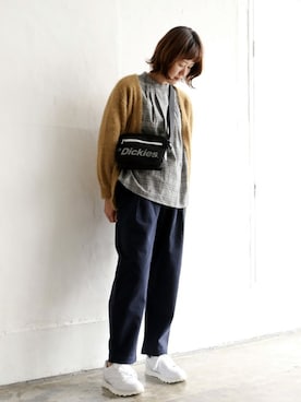 「LBC（エルビーシー）のアイテム」を使った、sakuさん（レディース・164cm）の秋コーディネート