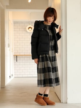 「LBC（エルビーシー）のアイテム（ジャケット/アウター）」を使った、sakuさん（レディース・164cm）の秋コーディネート