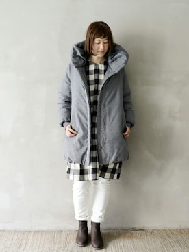 「LBC（エルビーシー）のアイテム（ジャケット/アウター）」を使った、sakuさん（レディース・164cm）の秋コーディネート