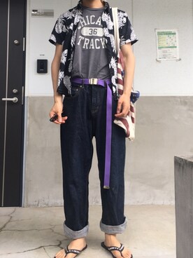 westfaceさん（メンズ・176cm）の夏コーディネート