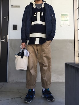 westfaceさん（メンズ・176cm）の秋コーディネート