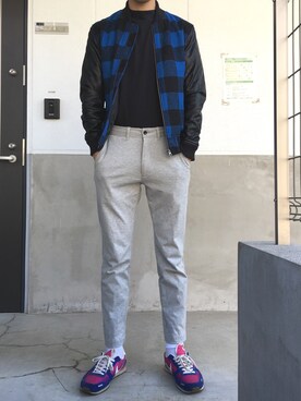 westfaceさん（メンズ・176cm）の秋コーディネート