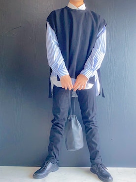「サマーニット」｜ToooMaaさん（メンズ・167cm・10代）の夏コーディネート