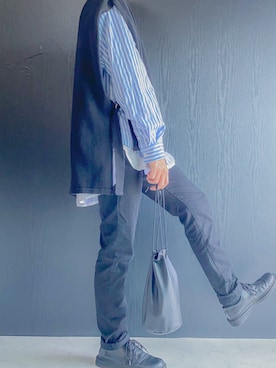 「サマーニット」｜ToooMaaさん（メンズ・167cm・10代）の夏コーディネート