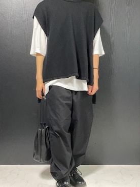 「サマーニット」｜ToooMaaさん（メンズ・167cm・10代）の夏コーディネート