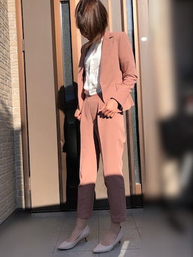 yu.iさん（レディース・167cm）の春コーディネート