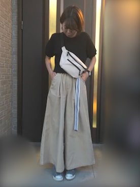 yu.iさん（レディース・167cm）の春コーディネート