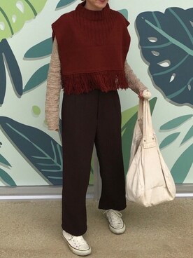 sakiさん（レディース・153cm）の秋コーディネート