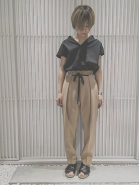 MATSUDAさん（レディース・156cm）の夏コーディネート