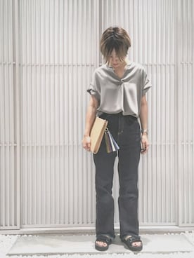 MATSUDAさん（レディース・156cm）の夏コーディネート