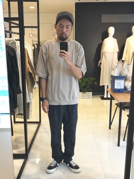 「TESTIFY（テスティファイ）のアイテム」を使った、shuhei nakamuraさん（メンズ・171cm）の秋コーディネート