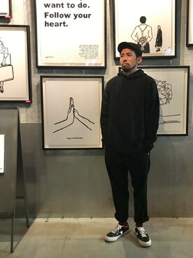 「TESTIFY（テスティファイ）のアイテム」を使った、shuhei nakamuraさん（メンズ・171cm）の秋コーディネート