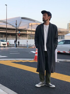 「TESTIFY（テスティファイ）のアイテム」を使った、shuhei nakamuraさん（メンズ・171cm）の春コーディネート