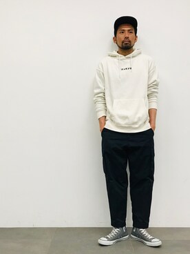 「TESTIFY（テスティファイ）のアイテム」を使った、shuhei nakamuraさん（メンズ・171cm）の春コーディネート