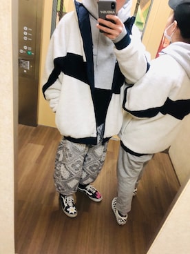 「ダル着」｜「アイテム（ジャケット/アウター）」を使った、KIYOさん（メンズ・174cm）の春コーディネート