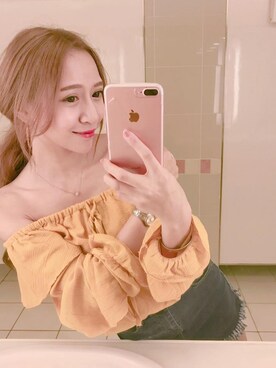 「マスタードイエロー」｜miiiさん（レディース・163cm）の秋コーディネート