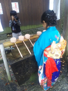 「七五三」｜「アイテム（福袋/福箱）」を使った、chi+さん（キッズ・130cm）の冬コーディネート