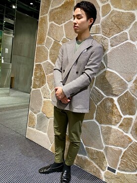 United Arrows New Stamp ローファーを使ったメンズ人気ファッションコーディネート Wear