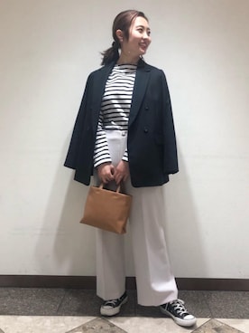 松岡（matsuoka）さん（レディース・158cm）の冬コーディネート