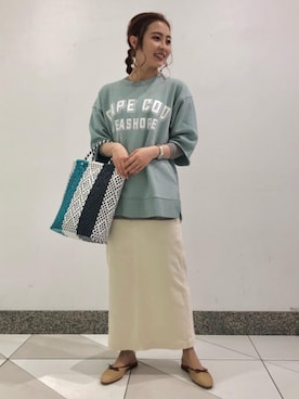 松岡（matsuoka）さん（レディース・158cm）の春コーディネート